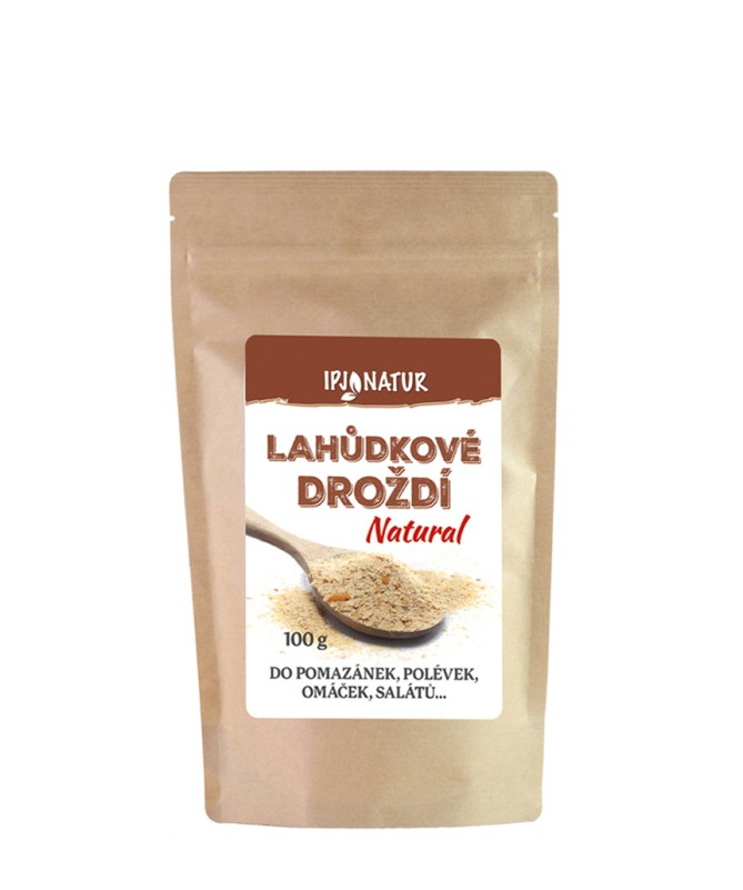 Lahůdkové droždí natural 100g Ipj natur bez lepku