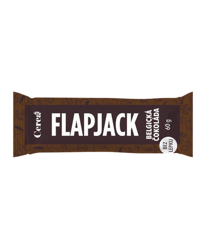 Flapjack BELGICKÁ ČOKOLÁDA 60g Cereabar bez lepku