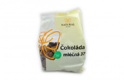 Čokoláda mléčná 37% - Natural 250g